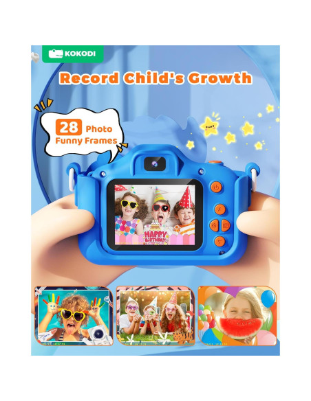 Cámara Digital Juguete KOKODI 48MP HD para Niños 3-12 Años Cámara Digital Juguete KOKODI 48MP HD para Niños 3-12 Años