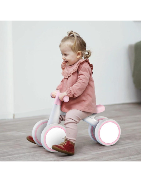 Bicicleta de Equilibrio SEREED UD30 Rosa para Bebés 1-2 Años Bicicleta de Equilibrio SEREED UD30 Rosa para Bebés 1-2 Años