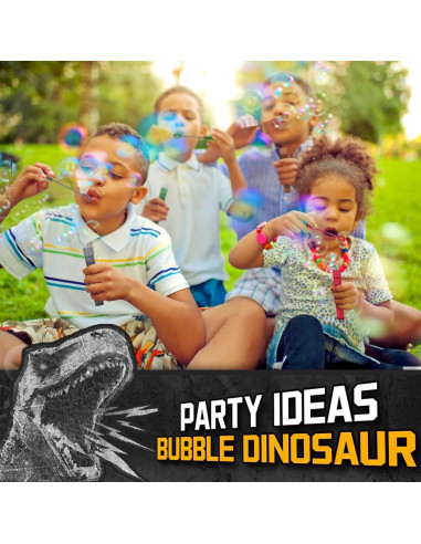 Varitas de Burbujas de Dinosaurio MAPIXO - Paquete de 32 Mini Juguetes