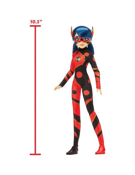 Muñeca Dragon Bug 26cm Bandai con Accesorios Miraculous Muñeca Dragon Bug 26cm Bandai con Accesorios Miraculous