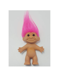 Cabello Rosa Vintage Años 90 Amram 12.7 cm Retro Neón