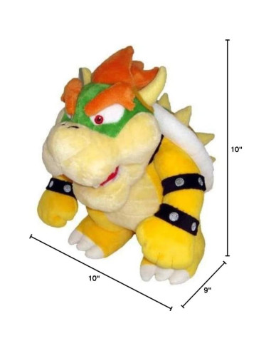 Peluche Bowser Koopa Little Buddy 25.4 cm Multicolor