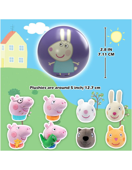 Peluche Expandible Peppa Pig Edición Limitada 10 cm Peluche Expandible Peppa Pig Edición Limitada 10 cm