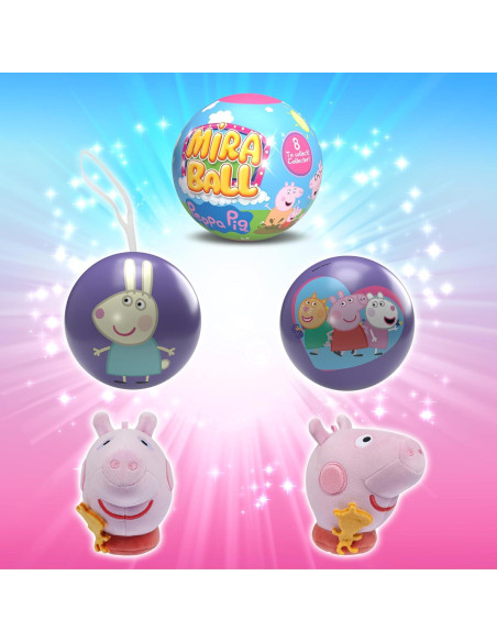 Peluche Expandible Peppa Pig Edición Limitada 10 cm Peluche Expandible Peppa Pig Edición Limitada 10 cm
