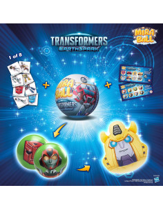 Transformers MiraBall Peluche Expandible 10 cm Edición Limitada 2