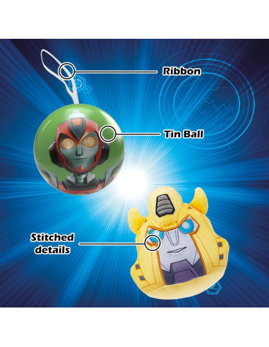Transformers MiraBall Peluche Expandible 10 cm Edición Limitada