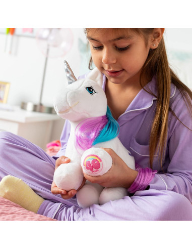 Peluche Mi Pequeño Pony Glory - Unicornio Retro 24x10x22cm