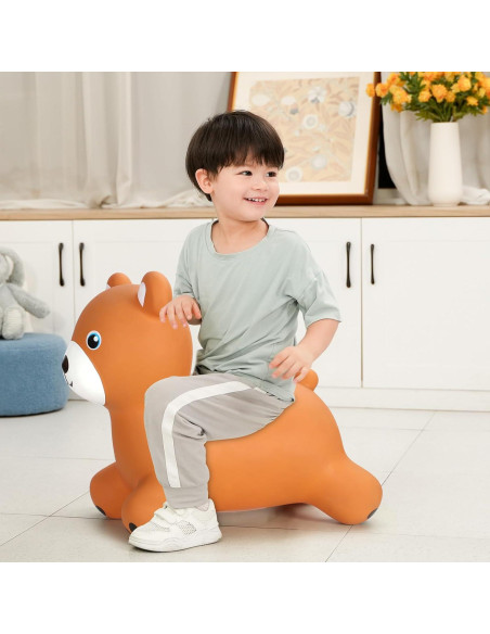 INPANY Caballo Saltarín Osito de Peluche 1.56 kg para Niños INPANY Caballo Saltarín Osito de Peluche 1.56 kg para Niños