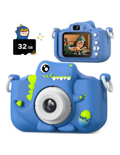 Cámara Digital para Niños HOOMOON Dinosaurio 1080P