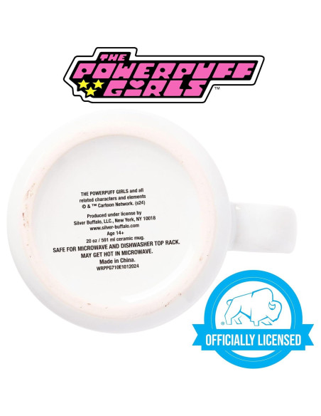 Taza Camper Cerámica Silver Buffalo Chicas Superpoderosas 591ml Taza Camper Cerámica Silver Buffalo Chicas Superpoderosas 591ml