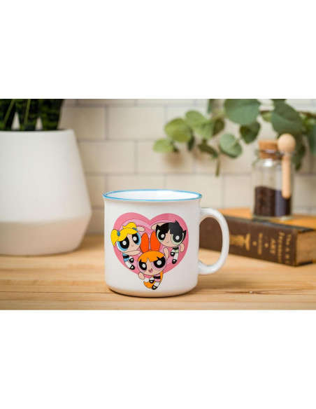 Taza Camper Cerámica Silver Buffalo Chicas Superpoderosas 591ml Taza Camper Cerámica Silver Buffalo Chicas Superpoderosas 591ml