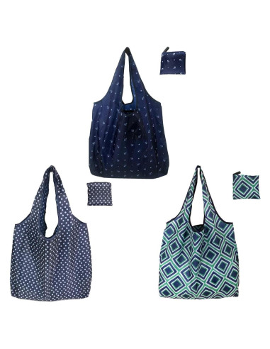 Bolsas de Compras Reutilizables Plegables 3 Piezas Ecológicas