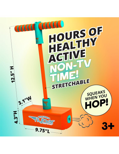 Pogo Stick Flybar Mi Primer Jumper Naranja para Niños