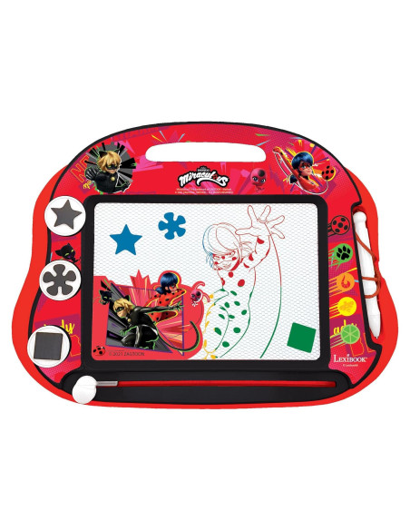 Pizarra Magnética LEXiBOOK Ladybug Cat Noir Multicolor Pizarra Magnética LEXiBOOK Ladybug Cat Noir Multicolor