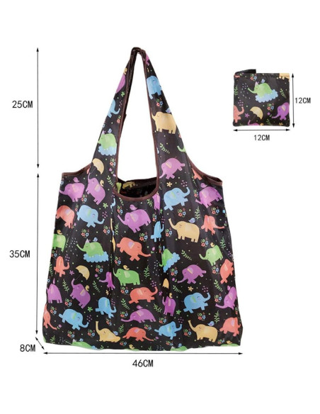 Bolsas de Compras Reutilizables Plegables 3 Piezas Ecológicas Bolsas de Compras Reutilizables Plegables 3 Piezas Ecológicas