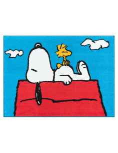 Alfombra Infantil Gertmenian Snoopy 101x163 cm Antideslizante