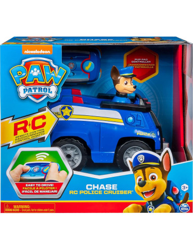 Control Remoto Paw Patrol Chase Patrulla Policial Multicolor