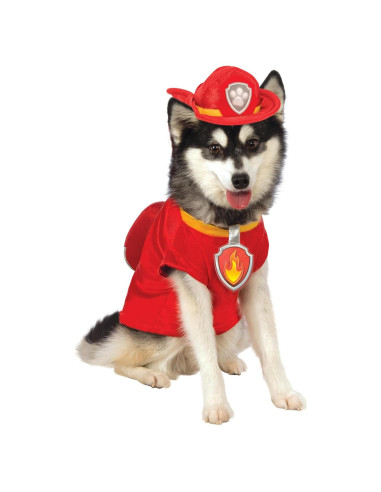 Disfraz Marshall Paw Patrol para perros pequeños