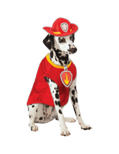 Disfraz Marshall Paw Patrol para perros pequeños 2