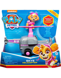 Helicóptero de Skye PAW Patrol con Figura Coleccionable 2