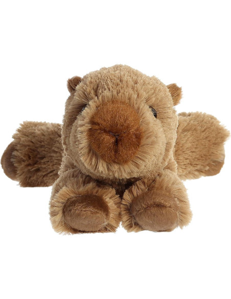 Peluche Aurora Mini Flopsie Charlie Capibara 10 cm Marrón Peluche Aurora Mini Flopsie Charlie Capibara 10 cm Marrón