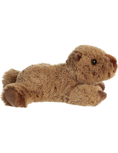 Peluche Aurora Mini Flopsie Charlie Capibara 10 cm Marrón