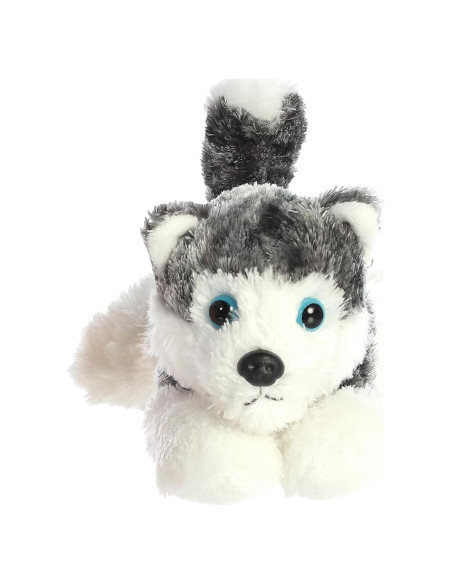 Peluche Husky Mini Flopsie Aurora Mush 20 cm Gris Peluche Husky Mini Flopsie Aurora Mush 20 cm Gris