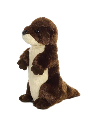 Peluche Nutria de Río Aurora Mini Flopsie 10 cm Marrón