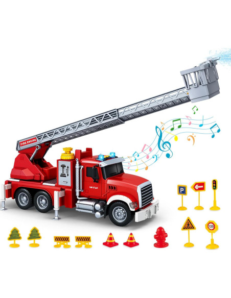 Camión de Bomberos SpringFlower con Luces y Sonidos Camión de Bomberos SpringFlower con Luces y Sonidos