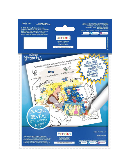 Bendon Libro para Colorear Disney Princess 6-Pack Bendon Libro para Colorear Disney Princess 6-Pack