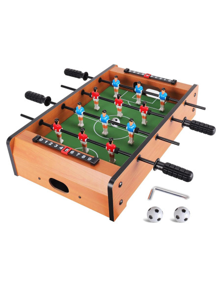 Mesa de Futbolín Mini WIN.MAX 52x31 cm para Niños y Adultos Mesa de Futbolín Mini WIN.MAX 52x31 cm para Niños y Adultos