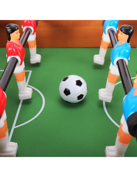 Mesa de Futbolín Mini WIN.MAX 52x31 cm para Niños y Adultos Mesa de Futbolín Mini WIN.MAX 52x31 cm para Niños y Adultos
