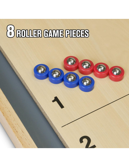 GoSports Mesa 2 en 1 Shuffleboard y Curling 113 cm GoSports Mesa 2 en 1 Shuffleboard y Curling 113 cm