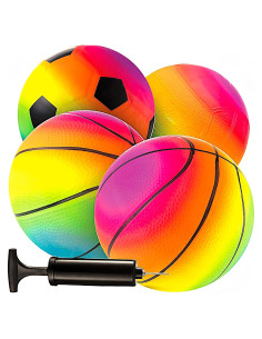 Pelotas Inflables Bedwina - 4 Piezas para Niños