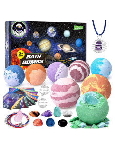 Bombas de Baño Galaxy Toylink - 8 Aromas y Juguetes Sorpresa