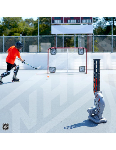 Máquina Pasadora de Pelotas de Hockey Franklin Sports - Entrenador One Timer