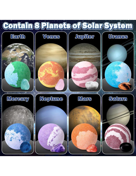 Bombas de Baño Galaxy Toylink - 8 Aromas y Juguetes Sorpresa Bombas de Baño Galaxy Toylink - 8 Aromas y Juguetes Sorpresa
