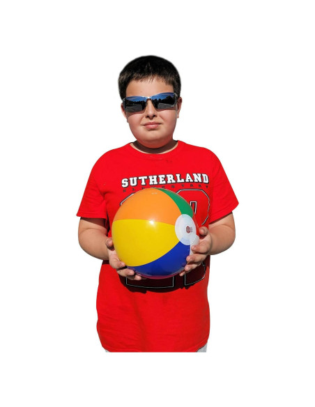Pelotas de Playa Zugar Land Arcoíris 20 cm Inflables Pelotas de Playa Zugar Land Arcoíris 20 cm Inflables