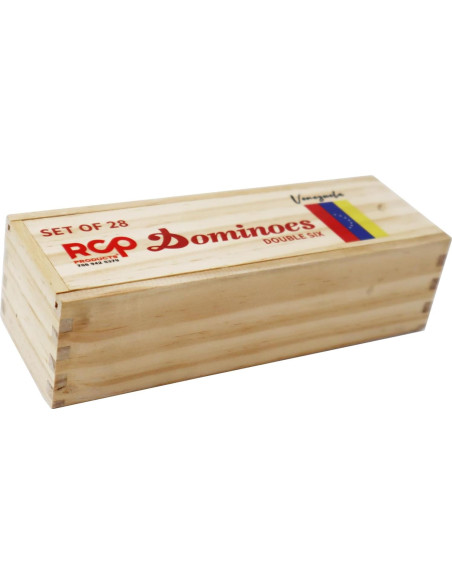 Juego de Dominó RCP PRODUCTS Doble 6 Profesional 28 Fichas Juego de Dominó RCP PRODUCTS Doble 6 Profesional 28 Fichas