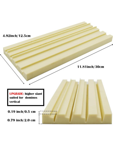 Soportes de Plástico Yuanhe para Dominó - Set de 4