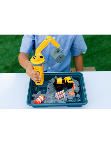 Juego de Construcción CAT Dig N' Build con 340 g de Concreto