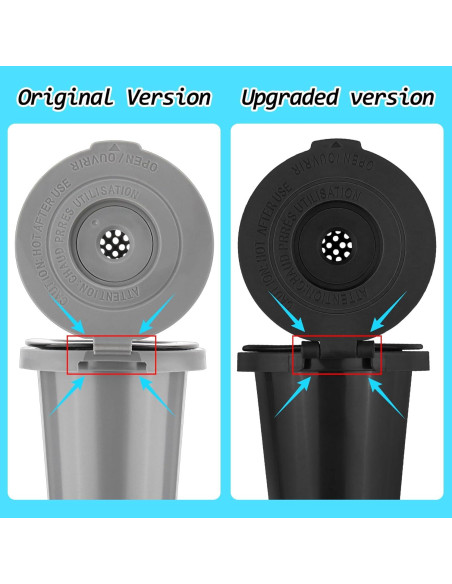 Taza de Filtro Reutilizable FIRJOY para Cuisinart - 2 Pack Taza de Filtro Reutilizable FIRJOY para Cuisinart - 2 Pack