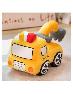 Juguete de Peluche Autobús Escolar XIYUAN Cojín 27x17 cm