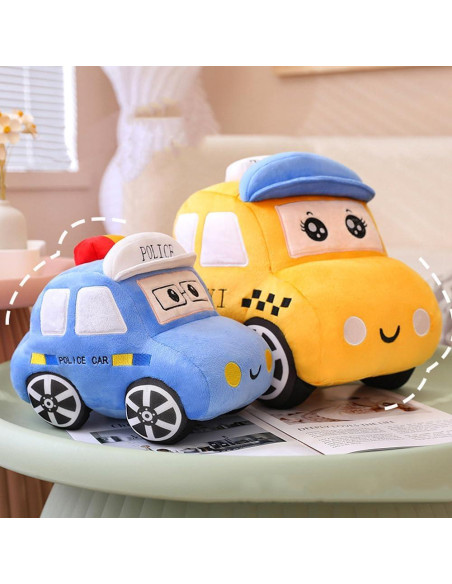 Autobús de Peluche XIYUAN Coche Policía 27.9x17.8 cm Autobús de Peluche XIYUAN Coche Policía 27.9x17.8 cm