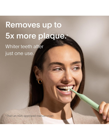 Cepillo de Dientes Eléctrico SURI con Estuche UV - Verde