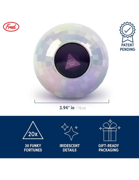 Wonderball Fred Bola Mística 9.91 cm Iridiscente Wonderball Fred Bola Mística 9.91 cm Iridiscente