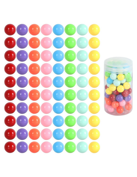 80 Bolas de Repuesto para Damas Chinas Witlans 14mm Acrílico 80 Bolas de Repuesto para Damas Chinas Witlans 14mm Acrílico