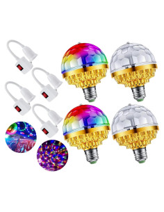 Bombilla LED Giratoria XGHJ Espejo Mágico RGB 12,7cm