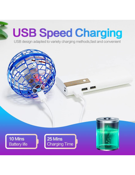 Bola Voladora Mágica DONGGUAN 2024 con Luz LED 360 Bola Voladora Mágica DONGGUAN 2024 con Luz LED 360