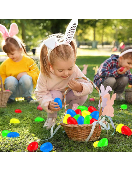Paquete de 8 Huevos de Pascua con Pelotas Inflables LED Paquete de 8 Huevos de Pascua con Pelotas Inflables LED